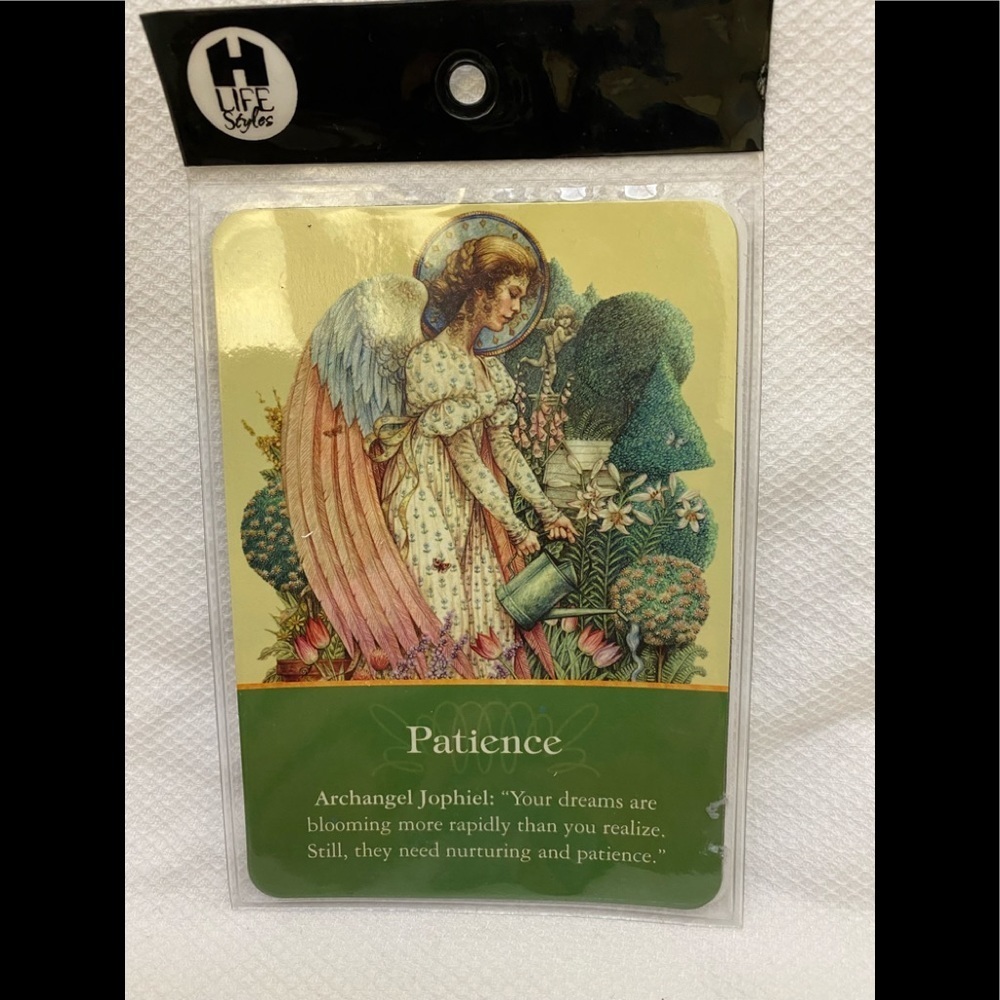 🔵4/$20 “PATIENCE” Power Thought Magnet From Healing Cards 5” x 3 1/2” NIP